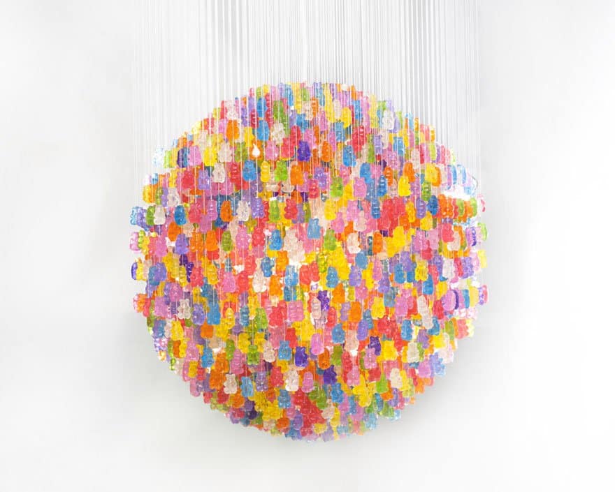 Gummy Chandelier Creative lights
