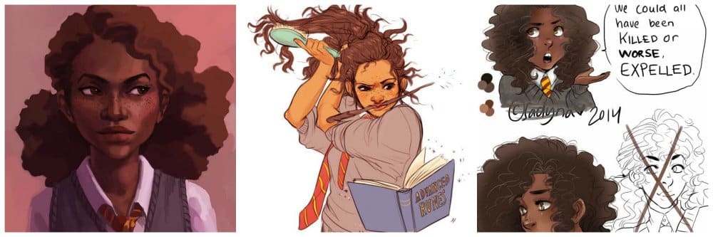 harry potter ethnic hermione