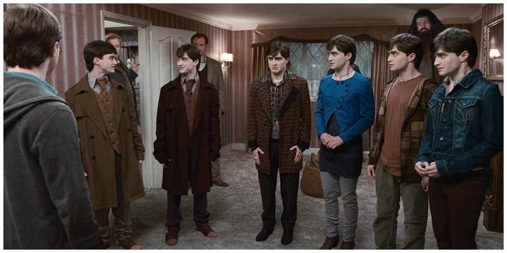 harry potter seven harrys