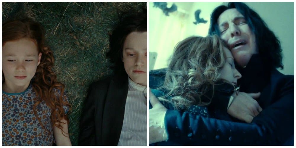 harry potter snape lily