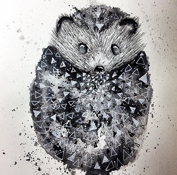 Hedgehog from another planet