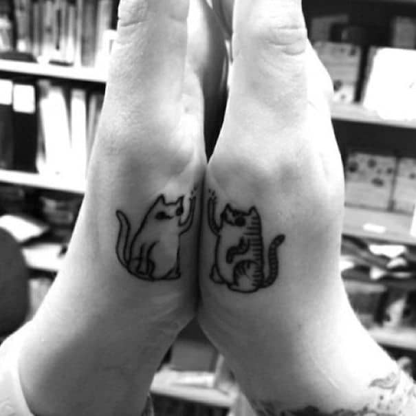 Hi5 Couple Tattoos