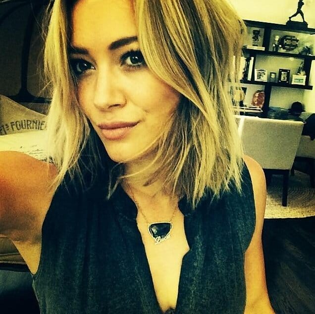 Hilary Duff Celebrities Haircut