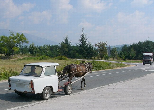 Horse Power Car 2 - Horse Pulling Car