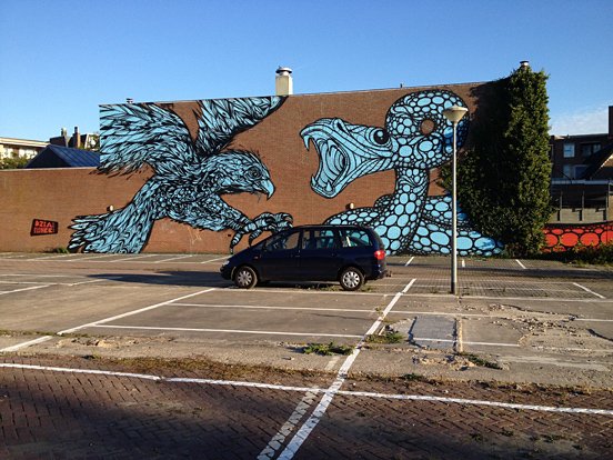 Dzia’s Animal Murals – Street Paintings to amuse you