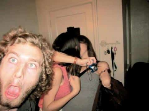 I don't want to live in this world anymore Funny Photobomb