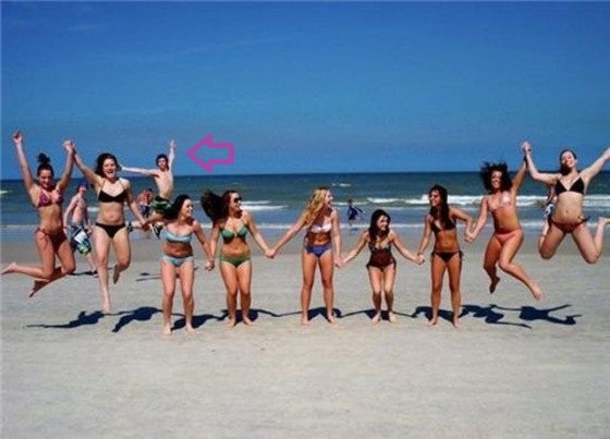 I jumped Higher Funny Photobomb