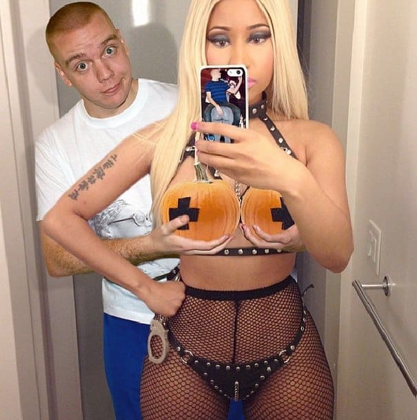 I think you dropped these @nickiminaj Funny Photoshop