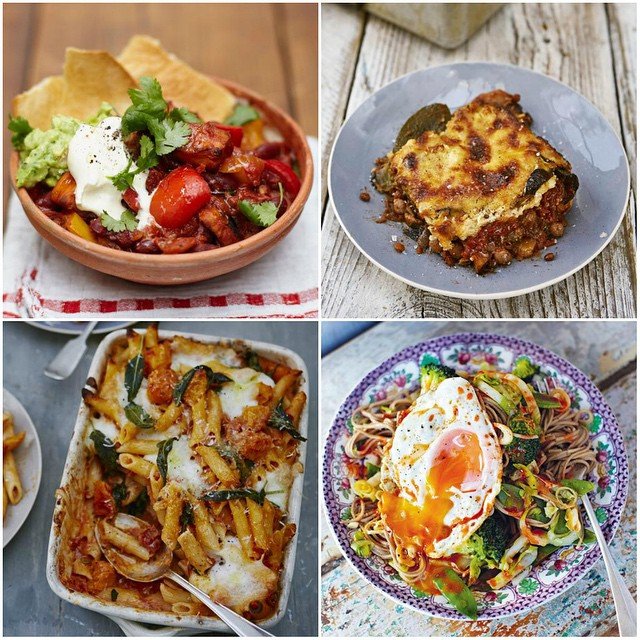incredible veggie recipes Jamie Oliver