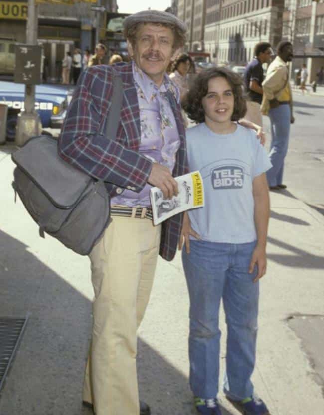 Jerry Stiller and his son, Ben Stiller, on a trip to New York.  Young Celebrity