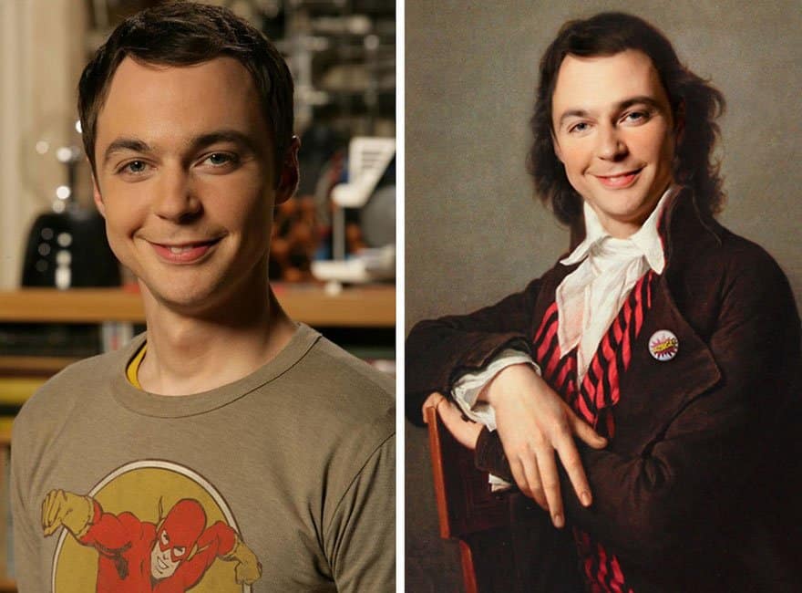 Jim Parsons (Sheldon) Historical Celebrities