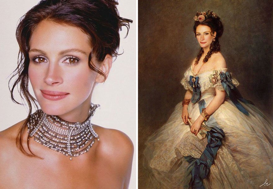 Julia Roberts Historical Celebrities