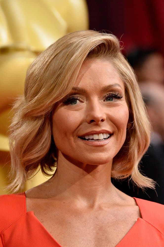 Kelly Ripa Celebrity Haircut