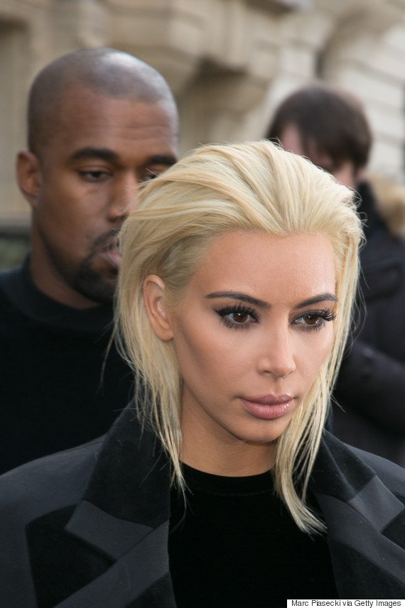 OMG! Kim Kardashian has turned into a blonde bombshell!