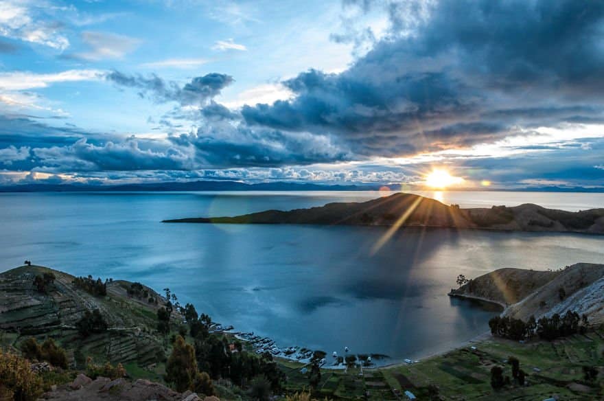 Lake Titicaca Sunset travel Paradise