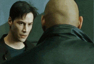 Let Fear Go Neo Funny Animated GIF