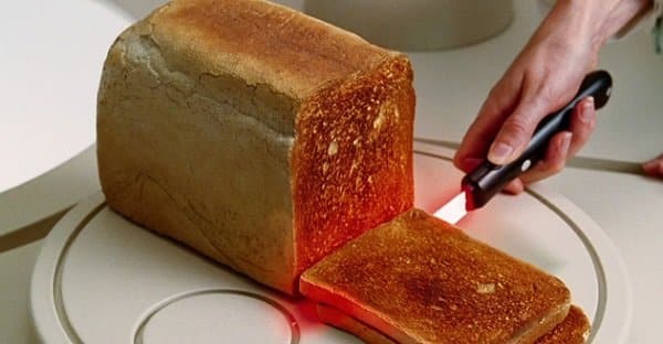 Lightsaber Toasting Knife Cool Invention