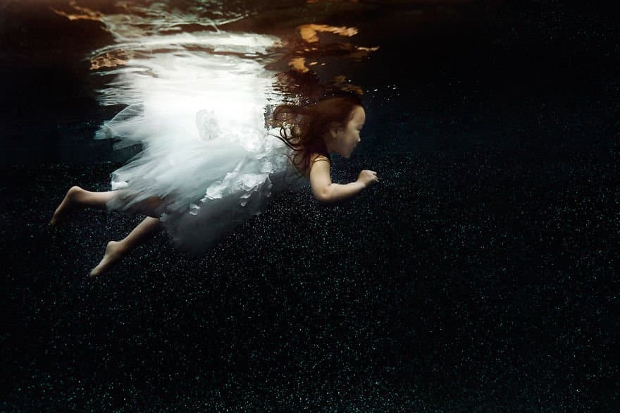 Little fairy dancer (age 5) Little Underwater Dancers