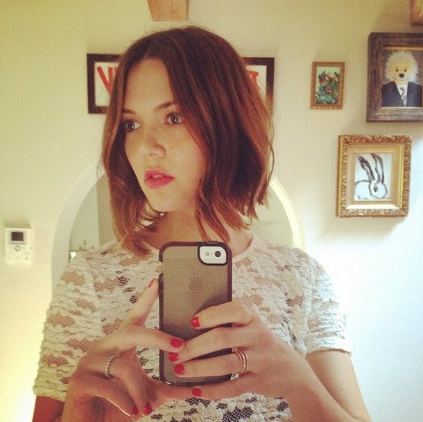 Mandy Moore Celebrity Haircut