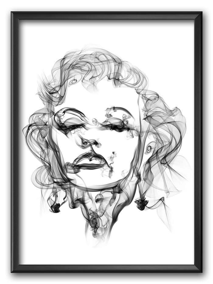 Marilyn Monroe Smoke Posters