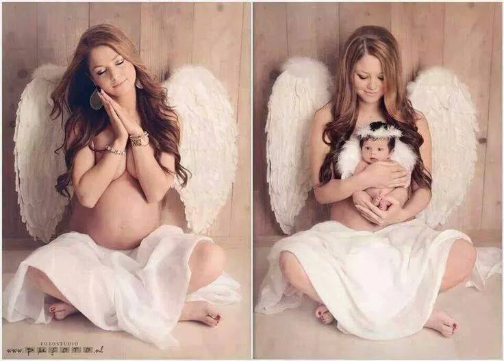 Maternity Photos – Just before and after birth. Ohhh…!
