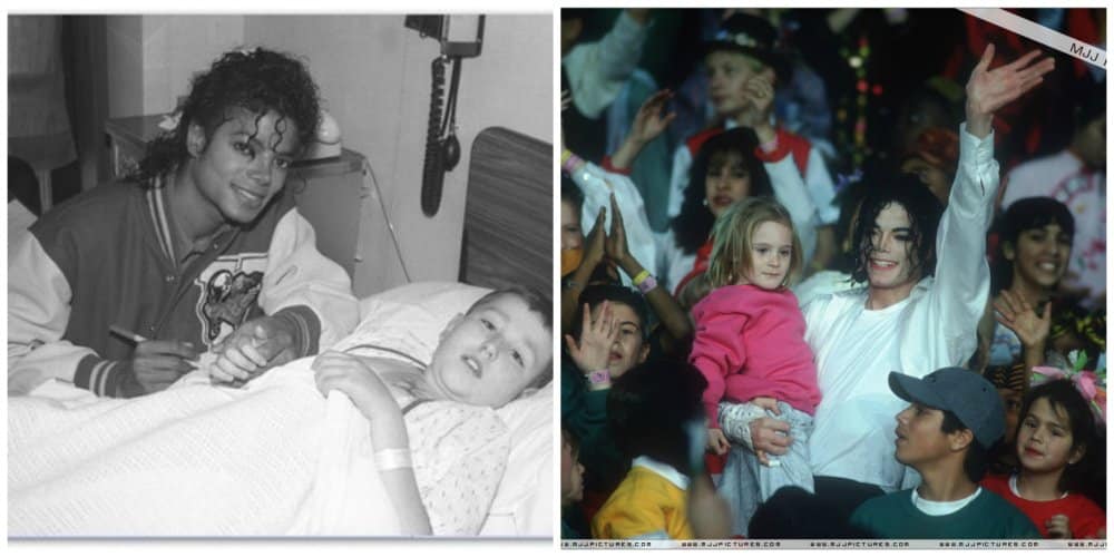 michael jackson humanitarian