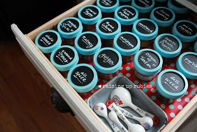 Mini spice containers Mason Jars