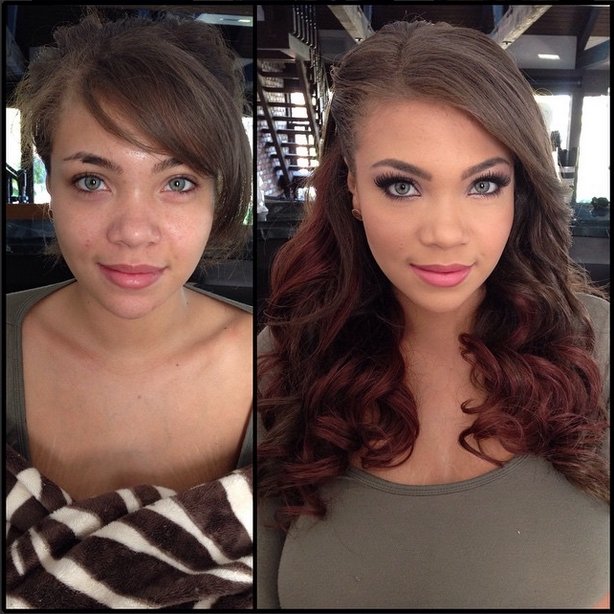 Hot Model without Makeup 3 - Shaemary_xo