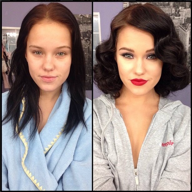 Models without Makeup 6 - meganrain_