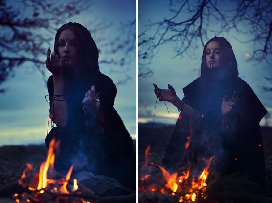 My brave friend Striga Surreal Portraits