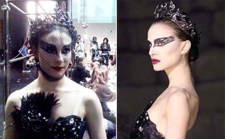 Natalie Portman & Stunt Double Ballerina Sarah Lane Celebrities Stunts