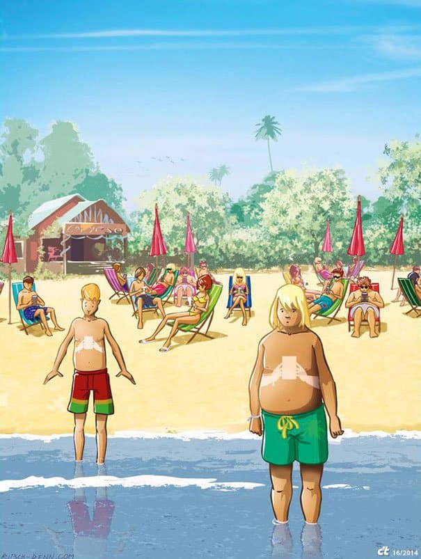 No one is watching the sea Smartphone Addiction