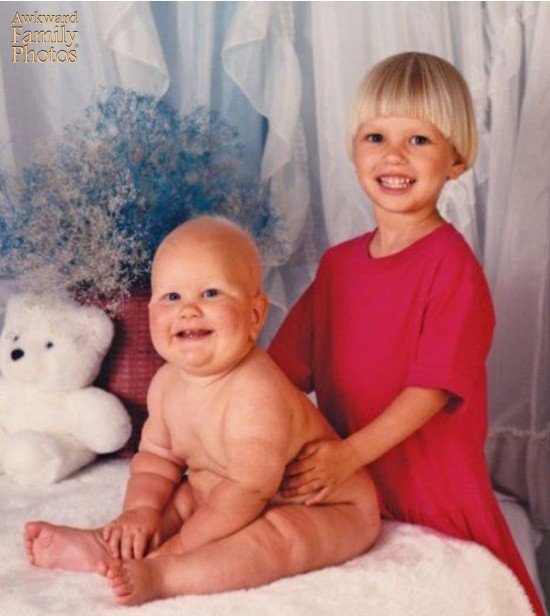 Not a good position though Family Photos