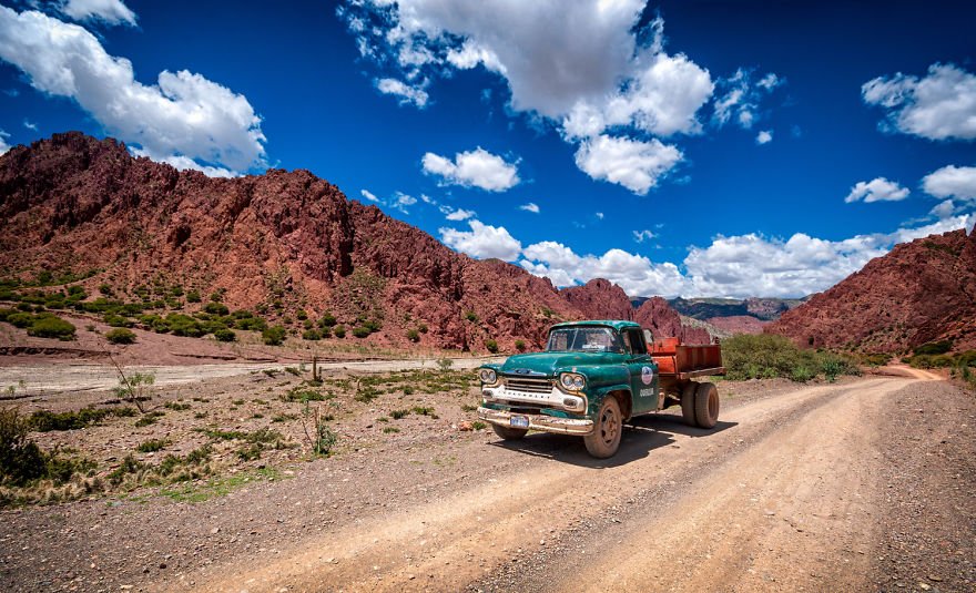 Old Chevy in Tupiza travel Paradise