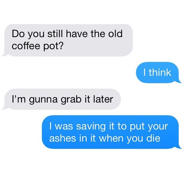 Old Coffee Pot For Ashes Ex Texts