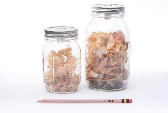 Pencil sharpener Mason Jars