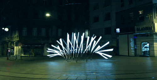 Playing with Light Clone Animated GIF