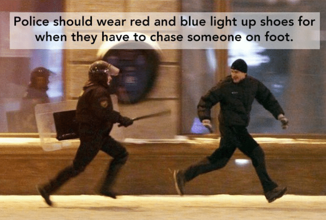 Police Shoe Light Smart Ideas