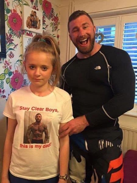 Protective Dad Family Photos