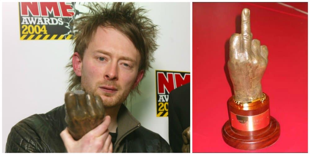 radiohead nme award