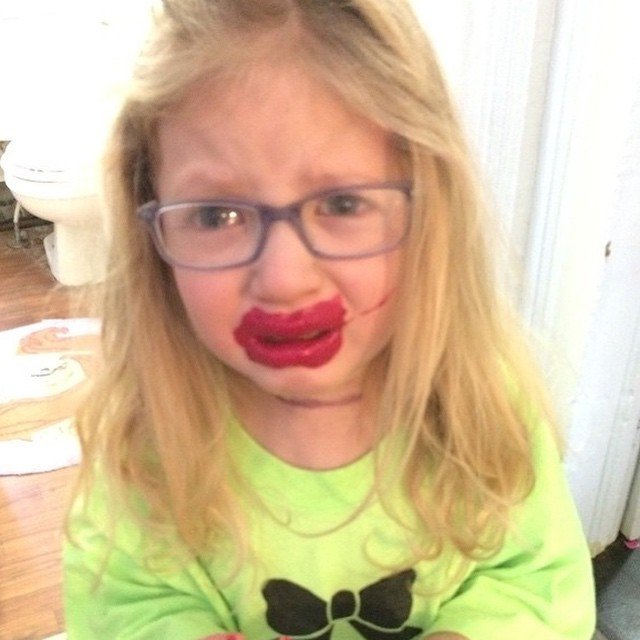 Red lips, Beautiful Lips Super Kids