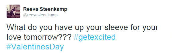 Reeva Steenkamp (boyfriend killed her) Last Tweets