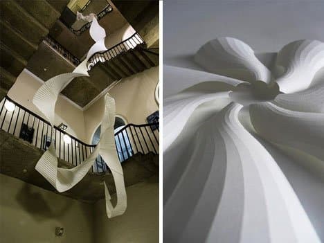 Richard Sweeney – Artfully Twisted Paper Sculptures 2 Paper Art