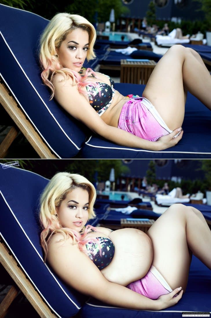Rita Ora Fat Celebrities