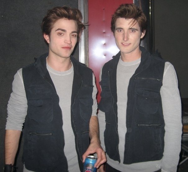 Rob Pattinson & Stunt Double Celebrities Stunts