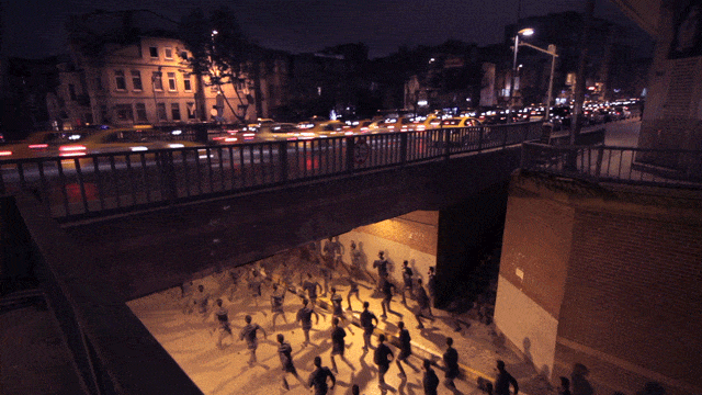 Running Like Marathon Clone Animated GIF