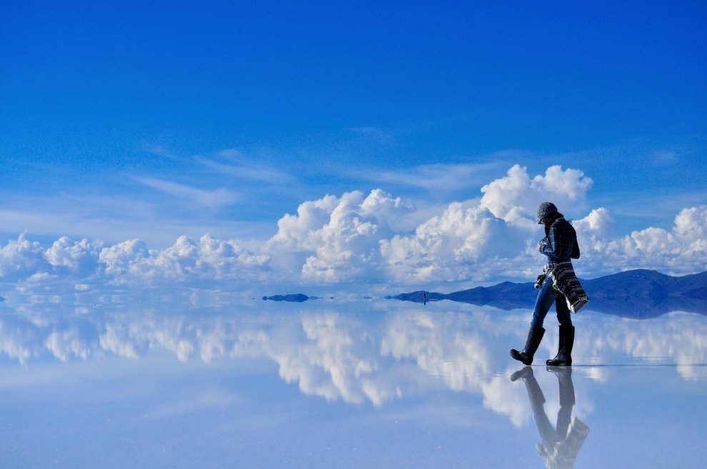 Salar De Uyuni in the Potosí and Oruro departments of southwest Bolivia Unusual Places