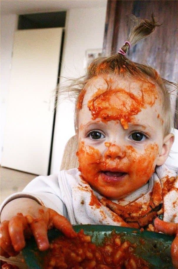 Sauce Bathing Parenting Fail