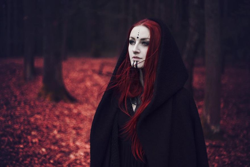 Second one with Striga at the haunted forest Surreal Portraits