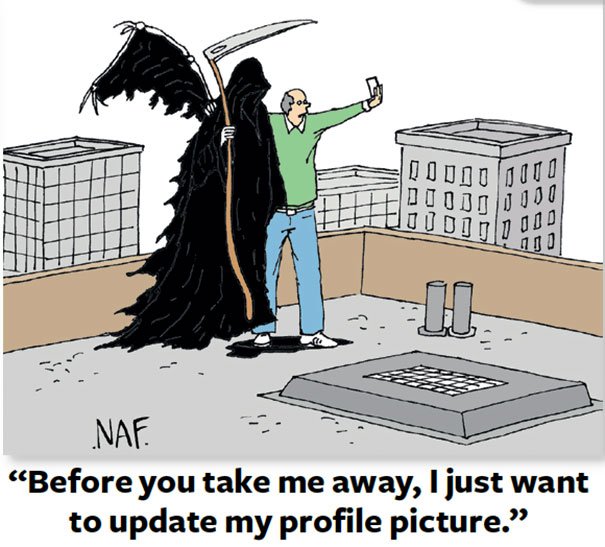 Selfie with the Reaper should be must!! Smartphone Addiction